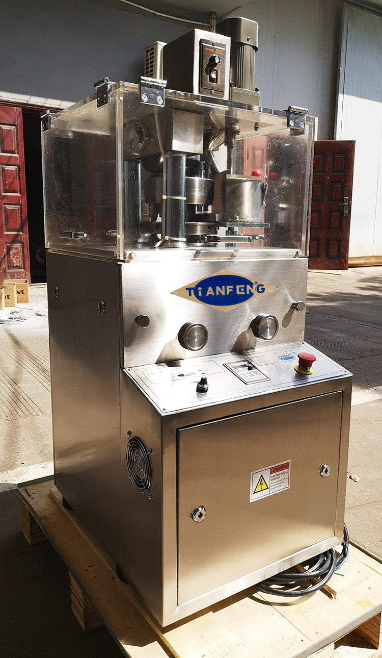 Zp5 Zp7 Zp12 Zp9 Continuous Rotary Tablet Press Pill Maker With Forced Feeder