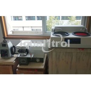 Buy cheap Fixed Speed Left 450rpm Metallographic Grinding and Polishing Machine 370W Motor Power from wholesalers