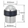 Buy cheap Dome Type Interior Door Stops Solid Stainless Steel Wall Mounted Door Stop from wholesalers
