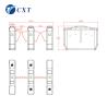 Buy cheap Indoor Electronic Barrier Gates 600mm Passage Width 304 Stainless Steel from wholesalers