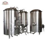 CE certificated microbrewery equipment with electricity heating or steam heating