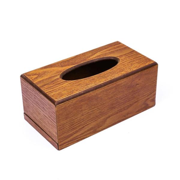 Buy cheap Wooden Bamboo Square Tissue Paper Holder Tissue Box Napkin Container from wholesalers