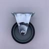 Buy cheap Elastic Rubber Wheel No Noise Fixed Castor 3 Inch 75mm from wholesalers
