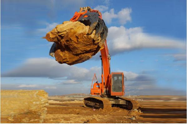 Buy cheap Heavy Duty Excavator Equipment Parts Dimensional Stable Performance 2500mm from wholesalers