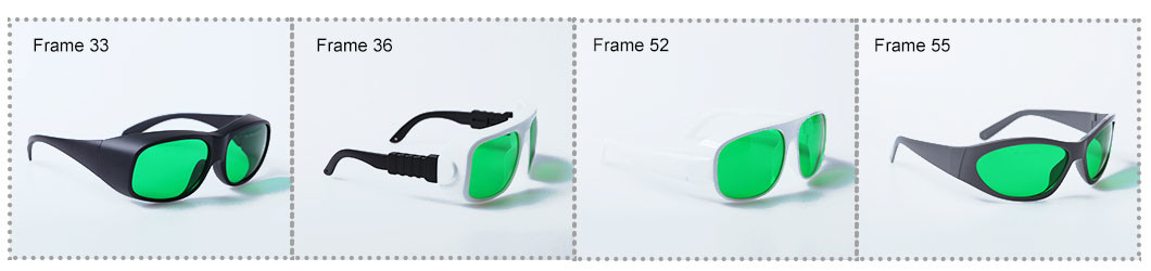 Laser Safety 635nm 650nm 694nm Ultraviolet Protection Glasses With CE EN207