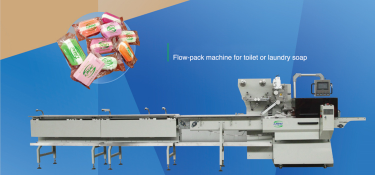 200 Carton/Min Packing Speed Pillow Packaging Soap Packing Machine