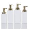 Buy cheap Biodegradable 300ml 400ml 500ml Square Airless Luxury Cosmetic Empty Packaging Plastic Shampoo Bottle from wholesalers