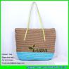 Buy cheap LUDA designer summer straw handbag beach paper knitted straw bag from wholesalers