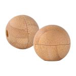 5gr 10gr 15g 1 Oz 50ml Empty Bamboo Face Cream Cosmetic Jar/Botter Round