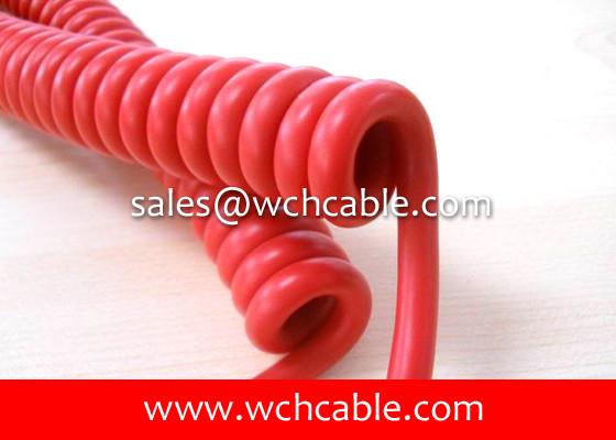 Buy cheap UL Safety Verified Easy Bounce-back long Flex Life Spiral Cable from wholesalers