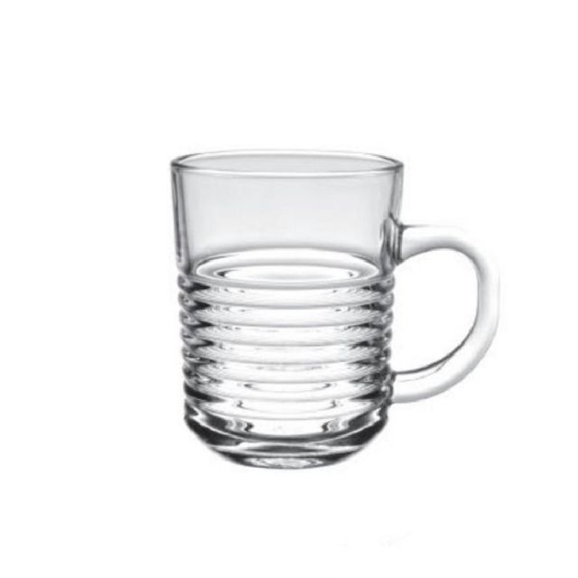 2022 New product Handle Heat Resistant Double Wall Clear with handle Coffee Glass