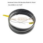 High Carbon SK4 Bandsaw Blades for Wood Working (Black Hardened) Size:1638mmx12