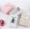 Buy cheap Luxury Jewelry Embossing Cardboard Gift Packaging Box With Ribbon from wholesalers