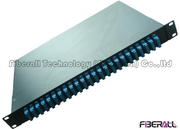 Buy cheap 48 Fibers Swing Out Fiber Optic Patch Panel Rotate Fiber Distribution Box SC DX from wholesalers