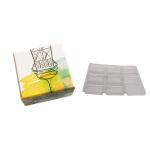 9 pcs Printing Kraft Paper Box Chocolate Gift Packaging Box with Plastic Clear