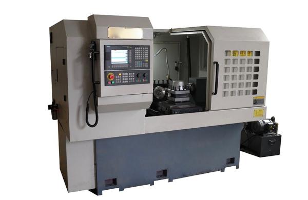 High Efficiency CNC Metal Spinning Lathe With Threading / Trimming / Flanging /