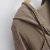 Buy cheap Summer V Neck Long Sleeved Slim Hooded Dress With Side Slit Buttock Skirt from wholesalers