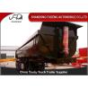 Buy cheap 25CBM U Shape Semi Truck Dump Trailer Optional Bottom Plate Material from wholesalers