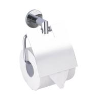 Buy cheap Toilet Roll Holder &Paper holder with cover 6106B-Round&brass&Chrome &Bathroom product