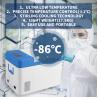 Buy cheap 25L -86C Degree Ultra Low Temp Chest Hospital Medical Freezer 1 Stirling Cooling System from wholesalers
