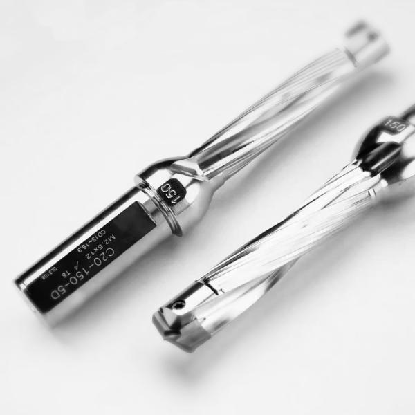 Buy cheap 5D Crown Drill Bit Tungsten Steel Spiral Flute Step Drill Indexable Deep Hole Drilling Tools from wholesalers