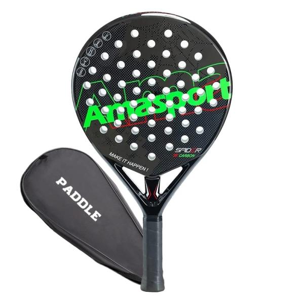 Buy cheap 3K Carbon Fiber Face Paddle Raquette Padel Tennis Racket Soft EVA Core With Bag from wholesalers