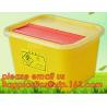 Buy cheap 1L 2L 4L 6L plastic round medical disposable sharps bins, plastic disposables sharpes container /sharpes bin for medical from wholesalers