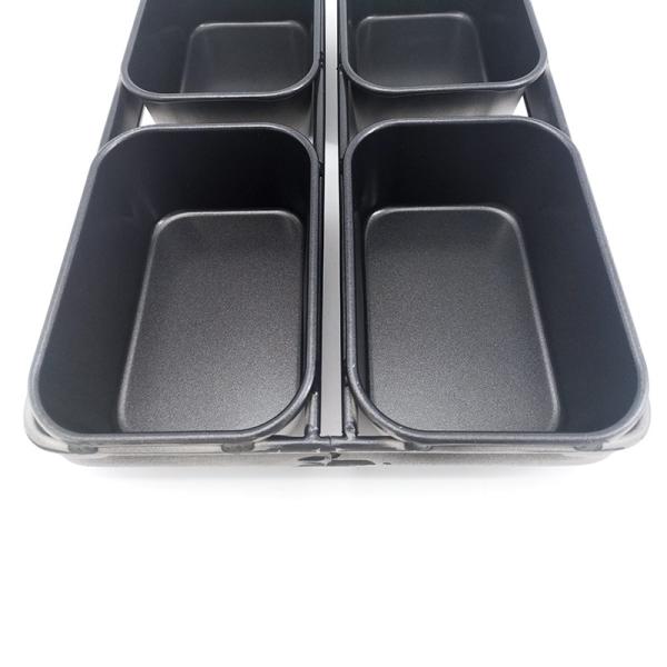 RK Bakeware China Foodservice NSF 600g Nonstick 4 Straps Farmhouse White
