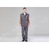 Buy cheap 80% Polyester 20% Cotton Twill Heavy Duty Work Suit And Trousers Dark Gray from wholesalers