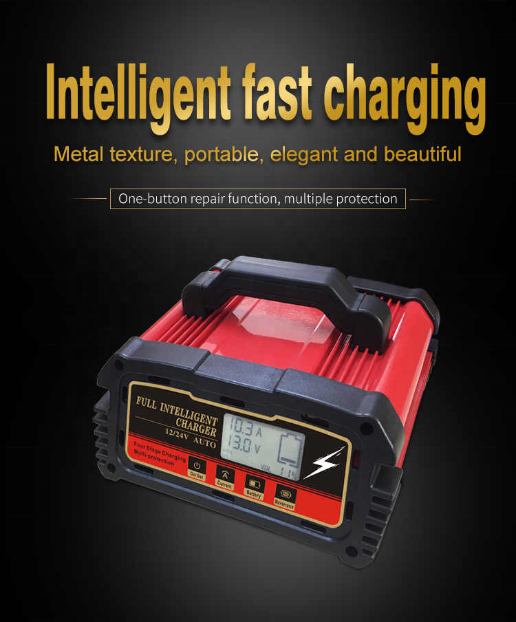 65W 12V 24V 5A 10A 20A DC AGM Sealed Lead Acid Battery Charger For Cars