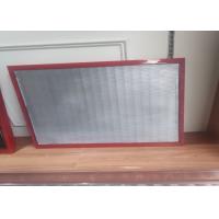 Buy cheap Mining Wedge Wire Screen Low Pressure Loss 0.02mm-12.7mm Opening Range product