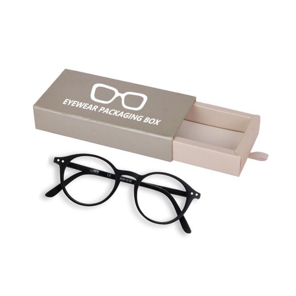 Buy cheap Customized Sunglasses Box Packaging With White Silk Screen Printing from wholesalers