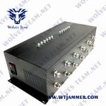 12 Channels 50m 36W Mobile Phone Signal Jammer GSM 3G WIFI 5.8G