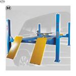 Adjustable Four Post Car Hoist for Wheel Alignment Min Height 210mm Voltage 220V