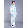 Buy cheap ISO PP SF 65g White Disposable Coveralls With Hood from wholesalers
