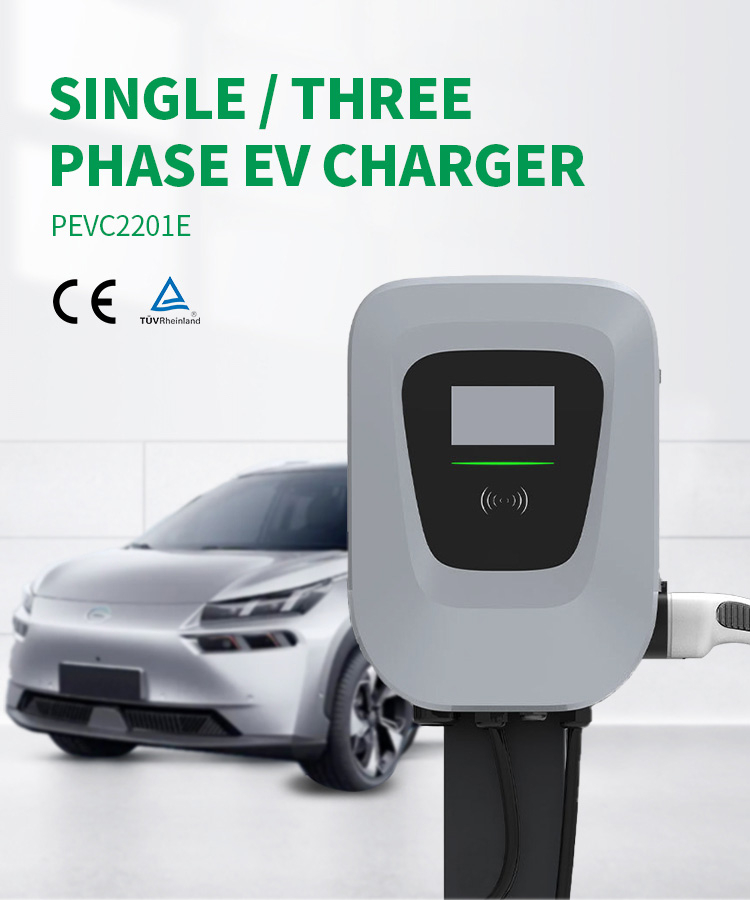 Highfly EU Warehouse In Stock CE TUV 7KW 32A Type 2 Car EV Charger AC EV Charger Electric EV Charging Station Wall Box
