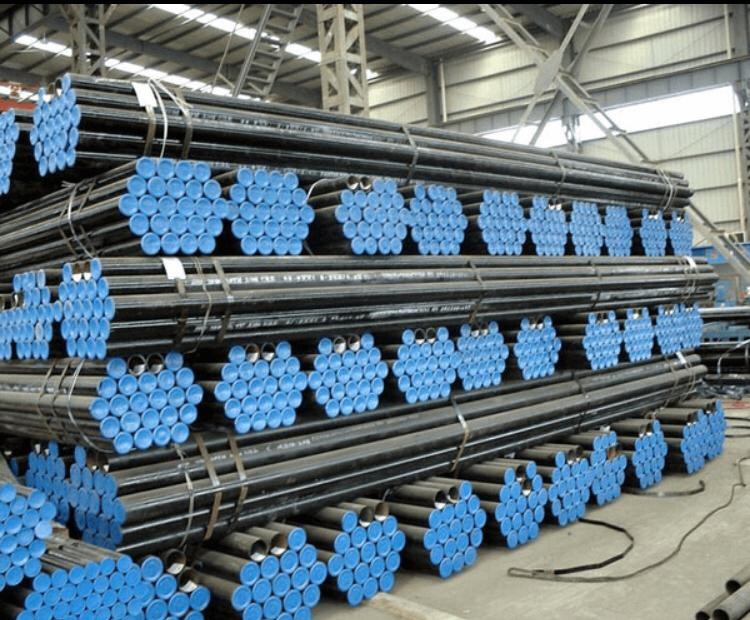 ASTM A333 1/2" - 48" Alloy Steel Pipe / Seamless And Welded Pipe With Heat Treatment