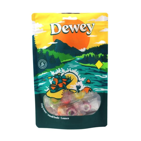 Buy cheap Custom Printed Biodegradable Tea Bags Aluminum Foil Mylar Bag With Window from wholesalers