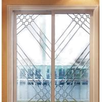 Buy cheap stained glass for silding door product