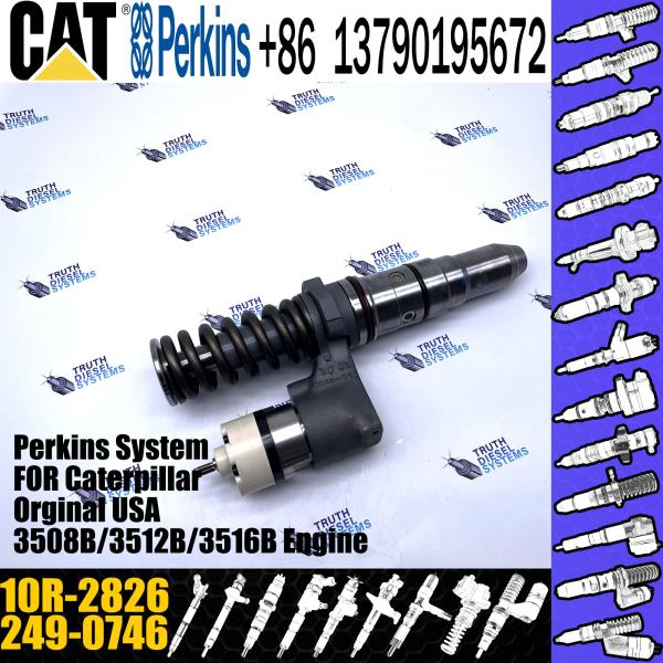 Buy cheap 2490746 For CAT Diesel Engine 3508 3512 3516 3524 Common Rail Fuel Injector 249-0746 10R-2826 from wholesalers