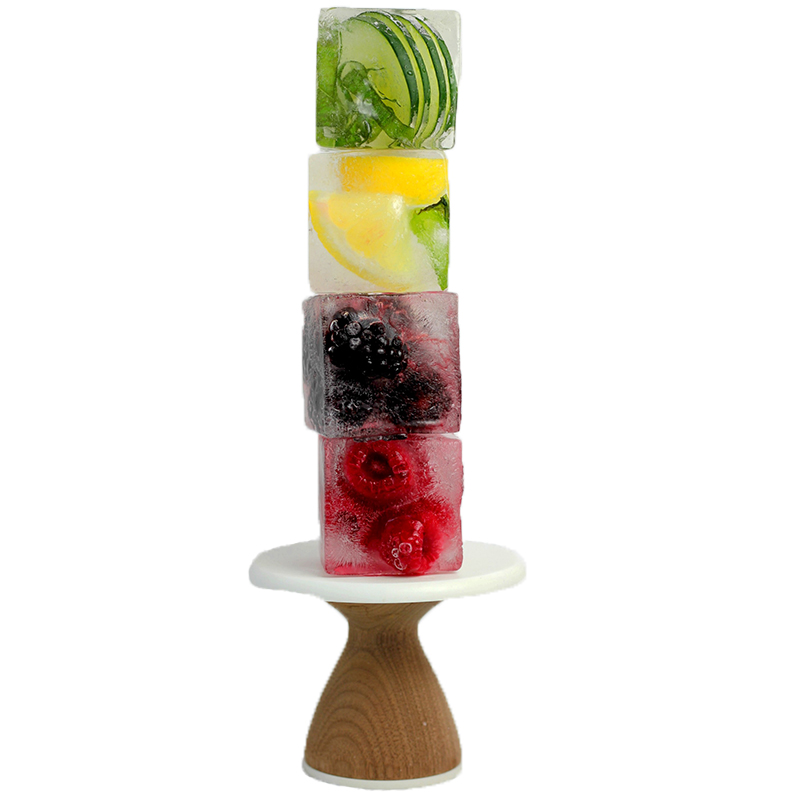 3- LZ-1000 300 kg/24 h 700 lb Ice Cube Maker Machine for Restaurant and Kitchen