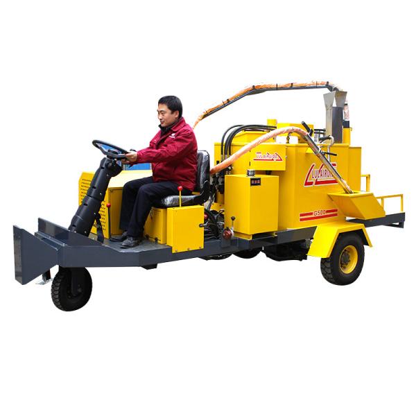 Buy cheap Self Propelled Asphalt Pothole Repair Equipment , 500L Hot Pour Crack Filler Machine from wholesalers