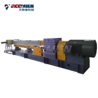 Buy cheap Pelletizing Plastic Granulator Machine PVC Wood Plastic Hot Cutting Double Screw product