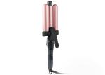 Ceramic 78W Three Barrel Hair Waver , 1 Inch Curling Iron Wand