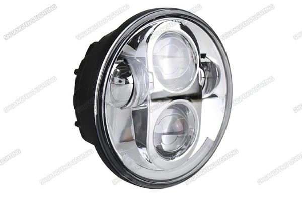 Buy cheap 5.75 Inch Round Motorcycle Headlight , 4x4 Harley LED Headlight For Off Road / Jeep from wholesalers
