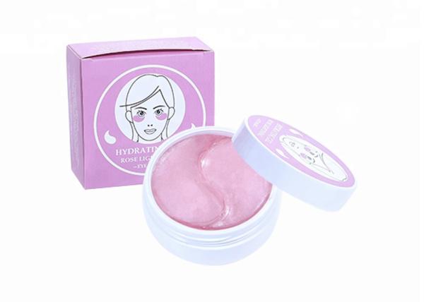 Buy cheap Private Label Rose Crystal Collagen Eye Mask / Anti - Wrinkle Under Eye Gel Pads from wholesalers