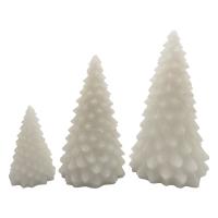 Buy cheap 3pk Halloween Wax Pinecone LED Light 11*11*19.5cm 9.2*9.2*16.8cm 6*6*10.5cm product