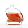Buy cheap Custom Hot Stamping 500ml 700ml 750ml Clear Glass Liquor Bottle For Vodka Whisky from wholesalers