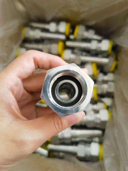 Buy cheap Standards Carbon Steel Hydraulic Hose Fittings Big Oil Pipe Joint Steel Brake Line Adapters from wholesalers