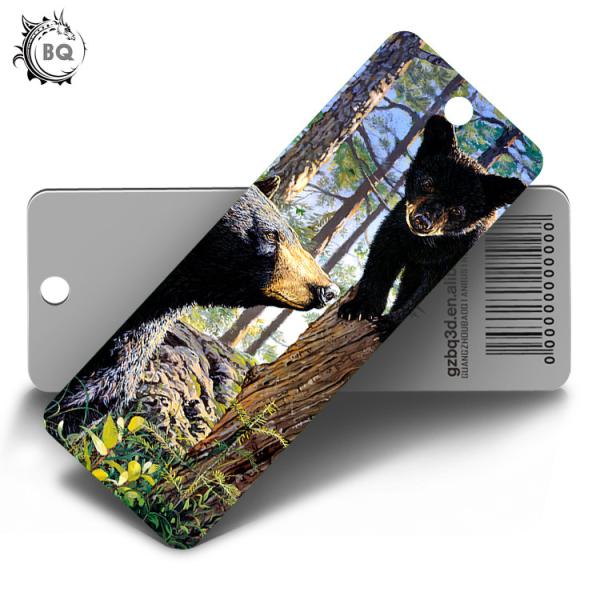 Reading Lenticular Personalized 3d Bookmarks For Kids To Print 3d Animal